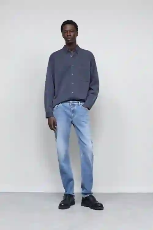 PANTALÓN VAQUERO UNITY SLIM MEDIUM BLUE