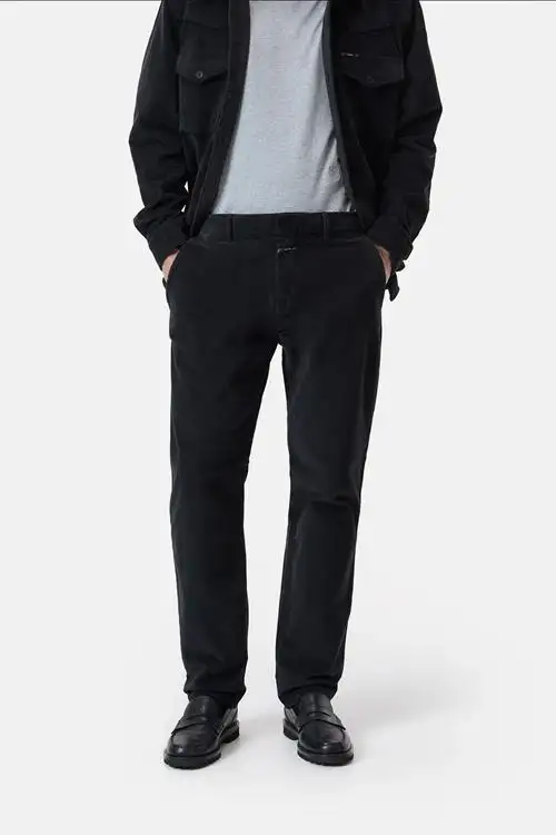 PANTALÓN DE PANA CLIFTON TRUE NEGRO