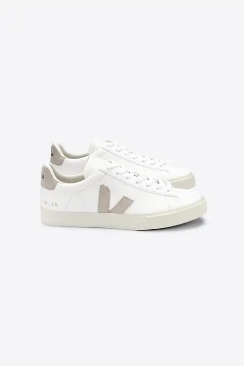 CAMPO CF EXTRA WHITE NATURAL SUEDE MUJER