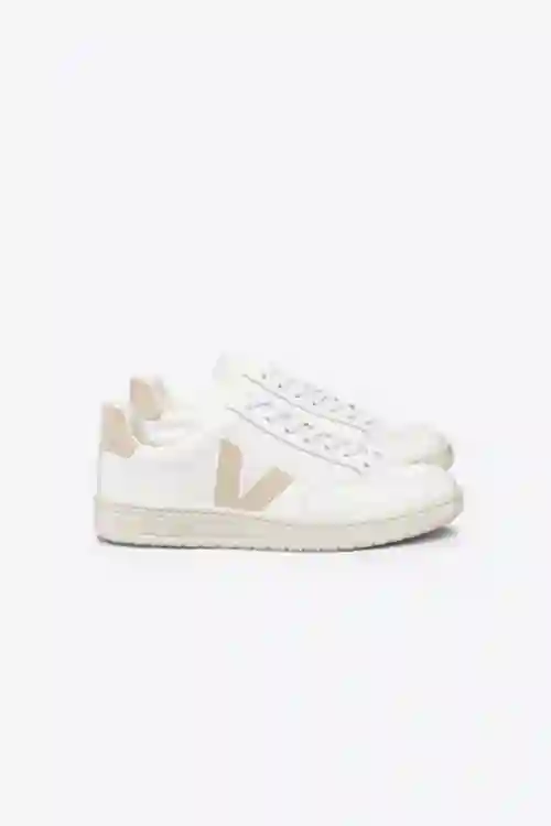 V-12 LEATHER EXTRA WHITE SABLE MUJER