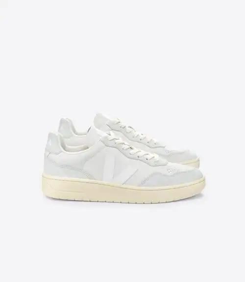 V-90 O.T. LEATHER GRAVEL WHITE HOMBRE