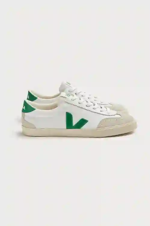 VOLLEY CANVAS WHITE EMERAUDE HOMBRE