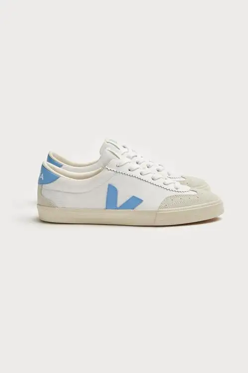 VOLLEY CANVAS WHITE AQUA HOMBRE