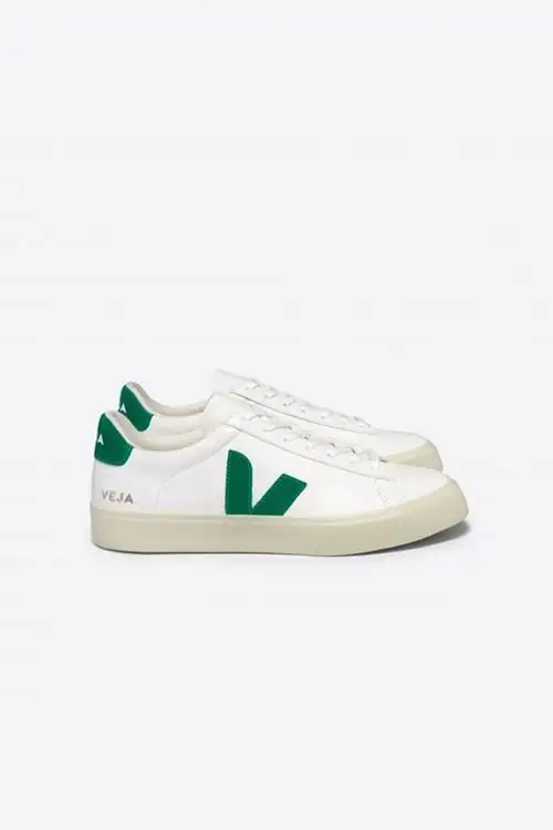 CAMPO LEATHER WHITE EMERAUDE VERDE HOMBRE