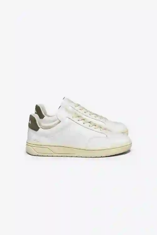 V-12 STITCH WHITE KAKI HOMBRE