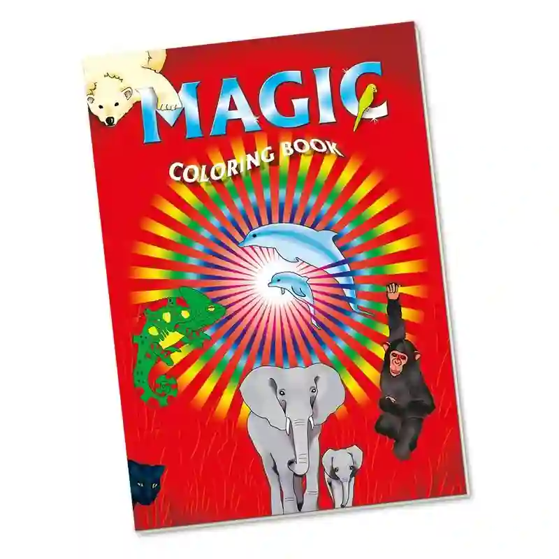 Libro para colorear mágico