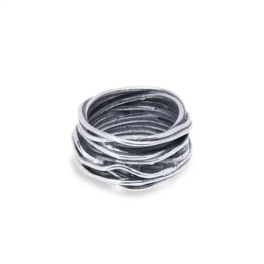 Anillo Plata Hombre MR016