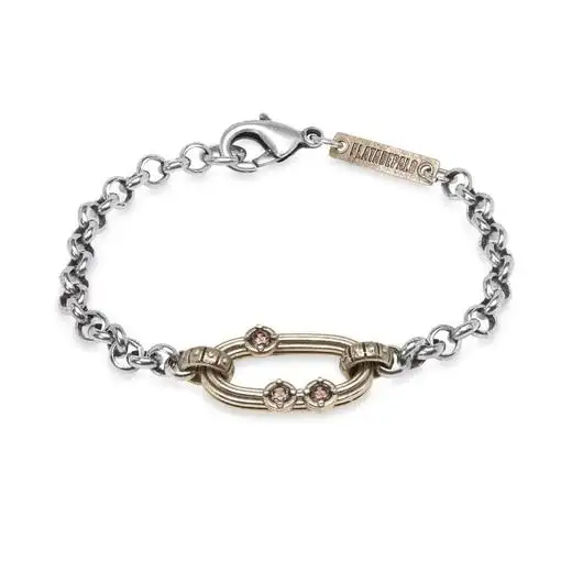 Pulsera Platadepalo "Limas"