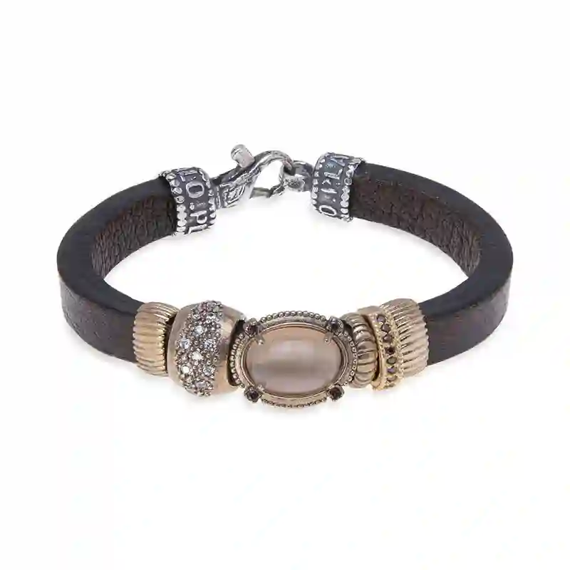 Pulsera Mujer Cuero Camal
