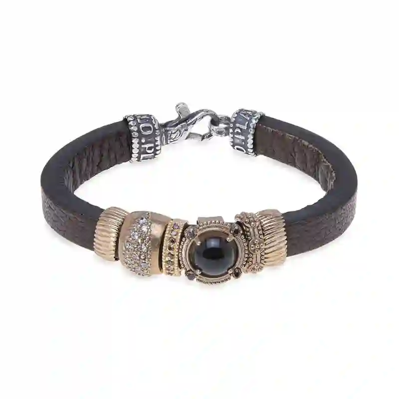 Pulsera Mujer Cuero Caché