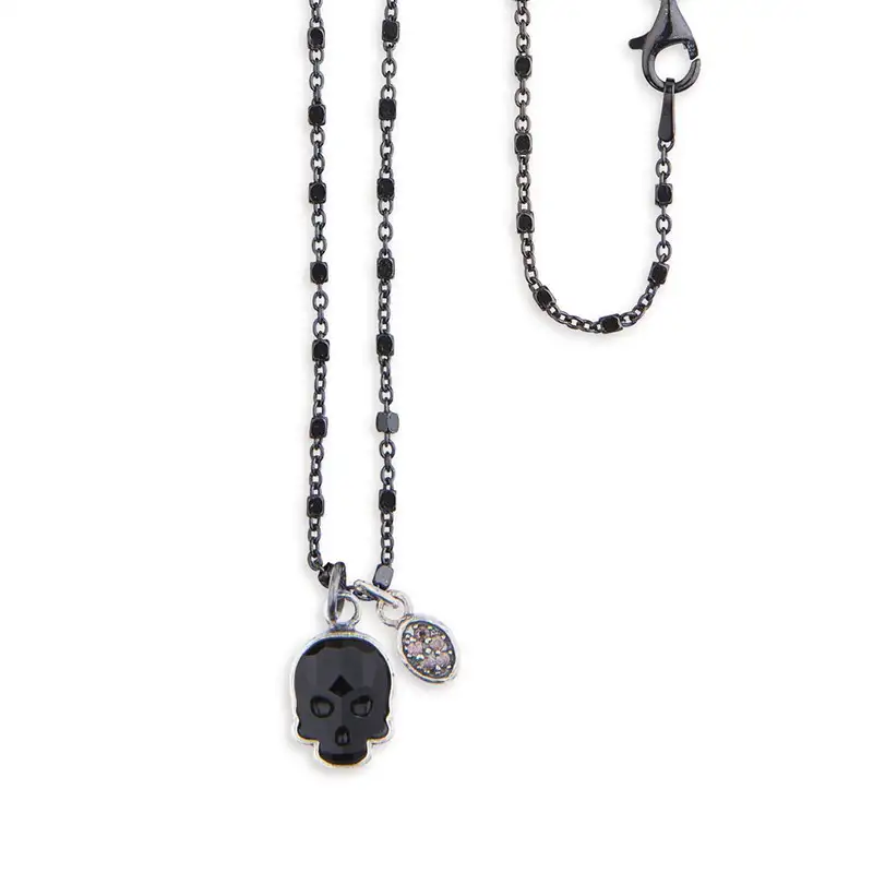 Collar Calavera Platadepalo "Dakar"