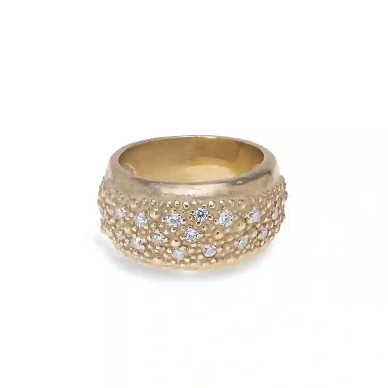 Anillo mujer dorado PLATADEPALO