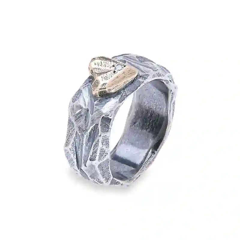 Anillo plata unisex