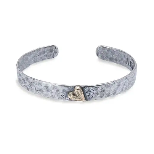 Pulsera rigida platadepalo