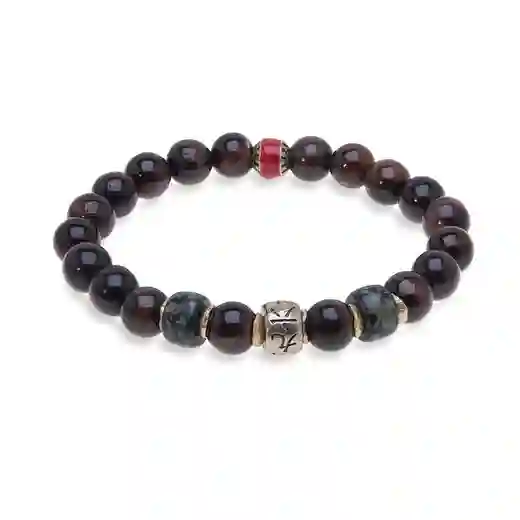 Pulsera Cuentas Platadepalo "Samay"
