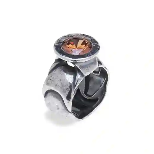 Anillo nora citrino platadepalo