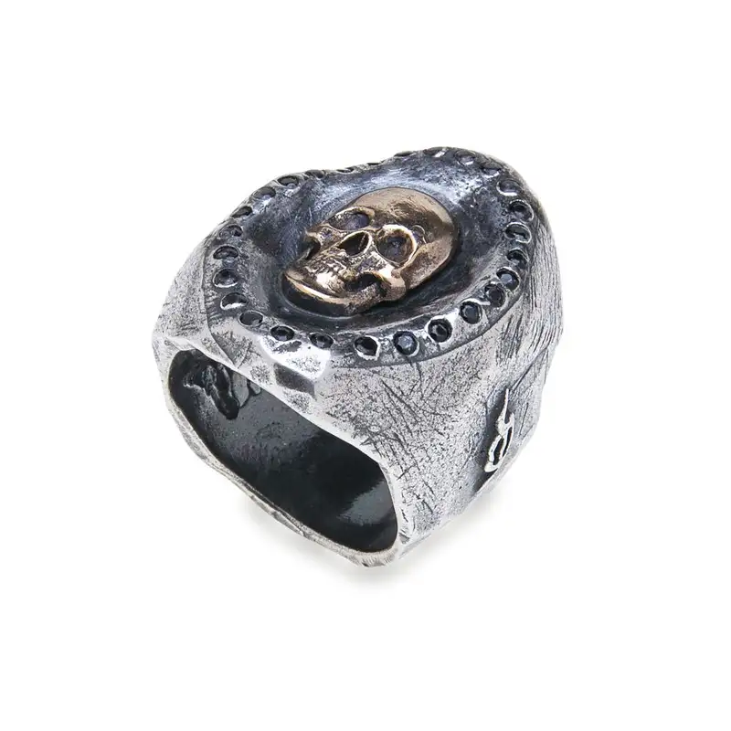Anillo Platadepalo Calavera SR015X