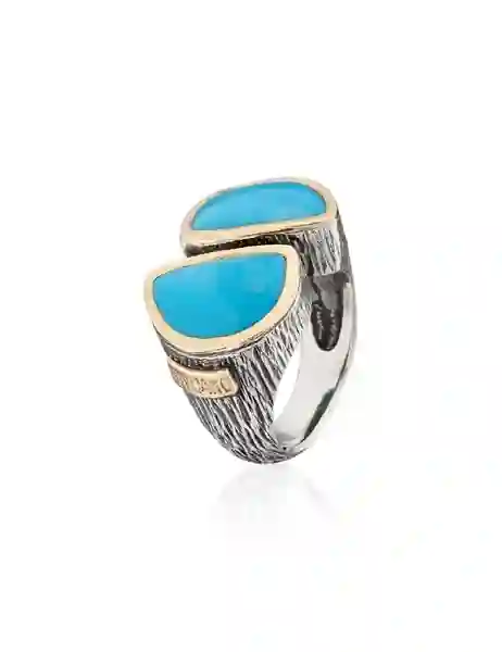 Anillo gabriela styliano turquesas