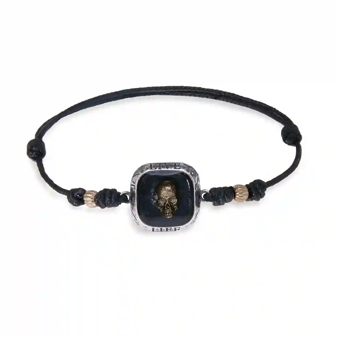 Pulsera Skull Platadepalo SB070A