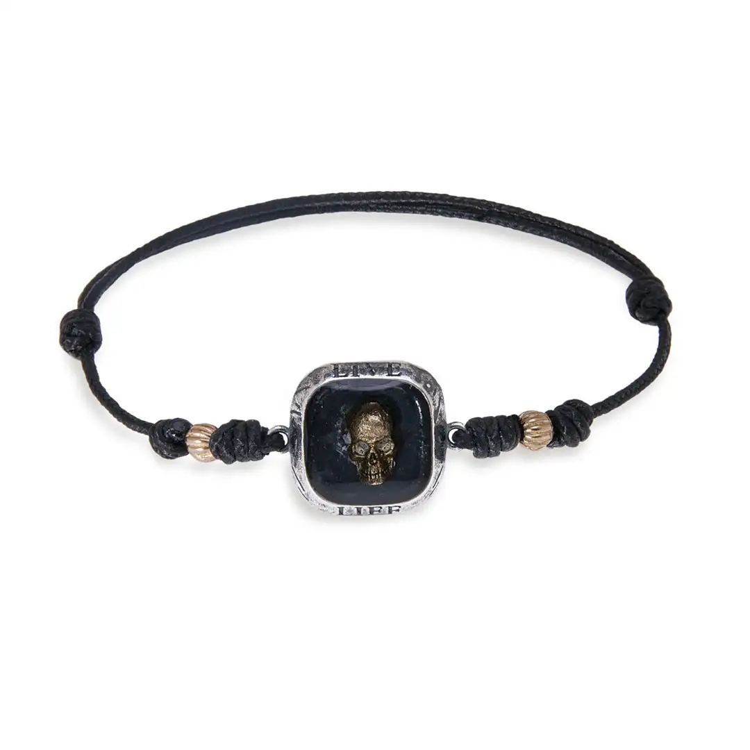 Pulsera Skull Platadepalo SB070A