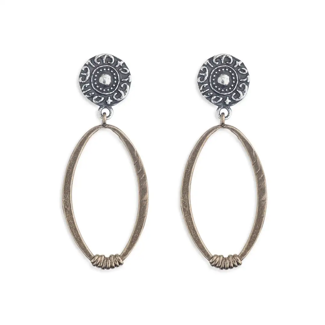 Pendientes PLATADEPALO WE114X