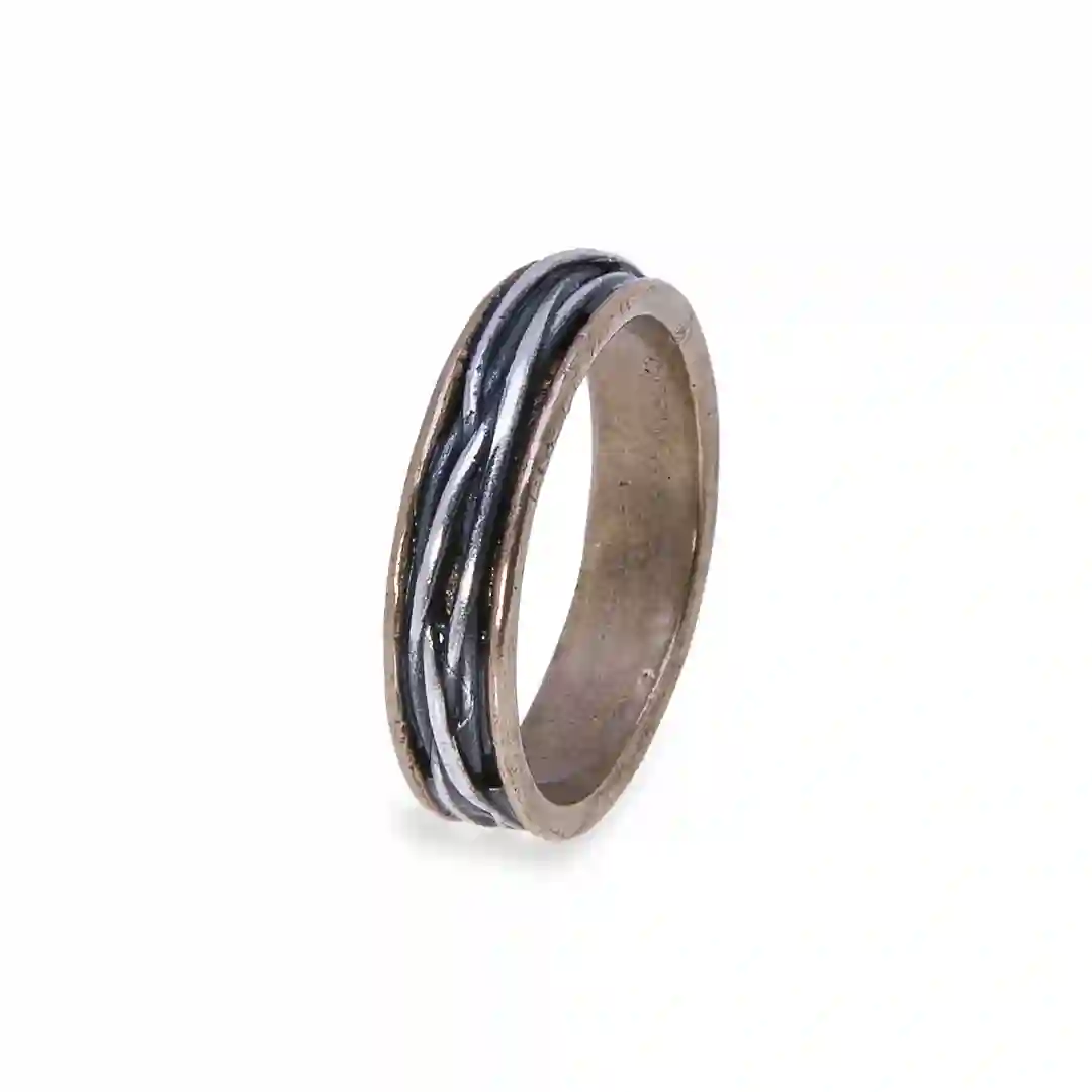 Anillo de plata MR007B