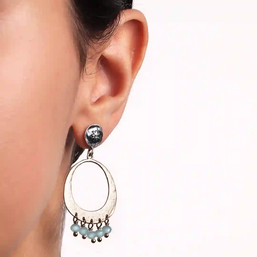 Pendientes Platadepalo We106x