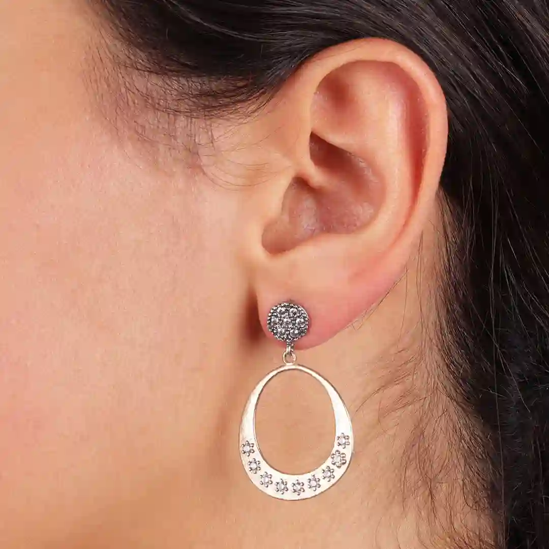Pendientes Platadepalo We105a
