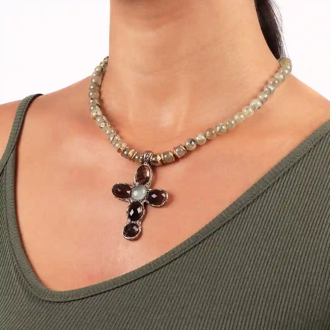 Wn00x Collar Cruz Platadepalo