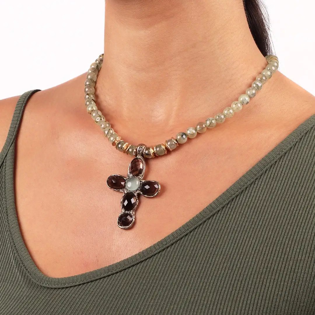 Wn00x Collar Cruz Platadepalo