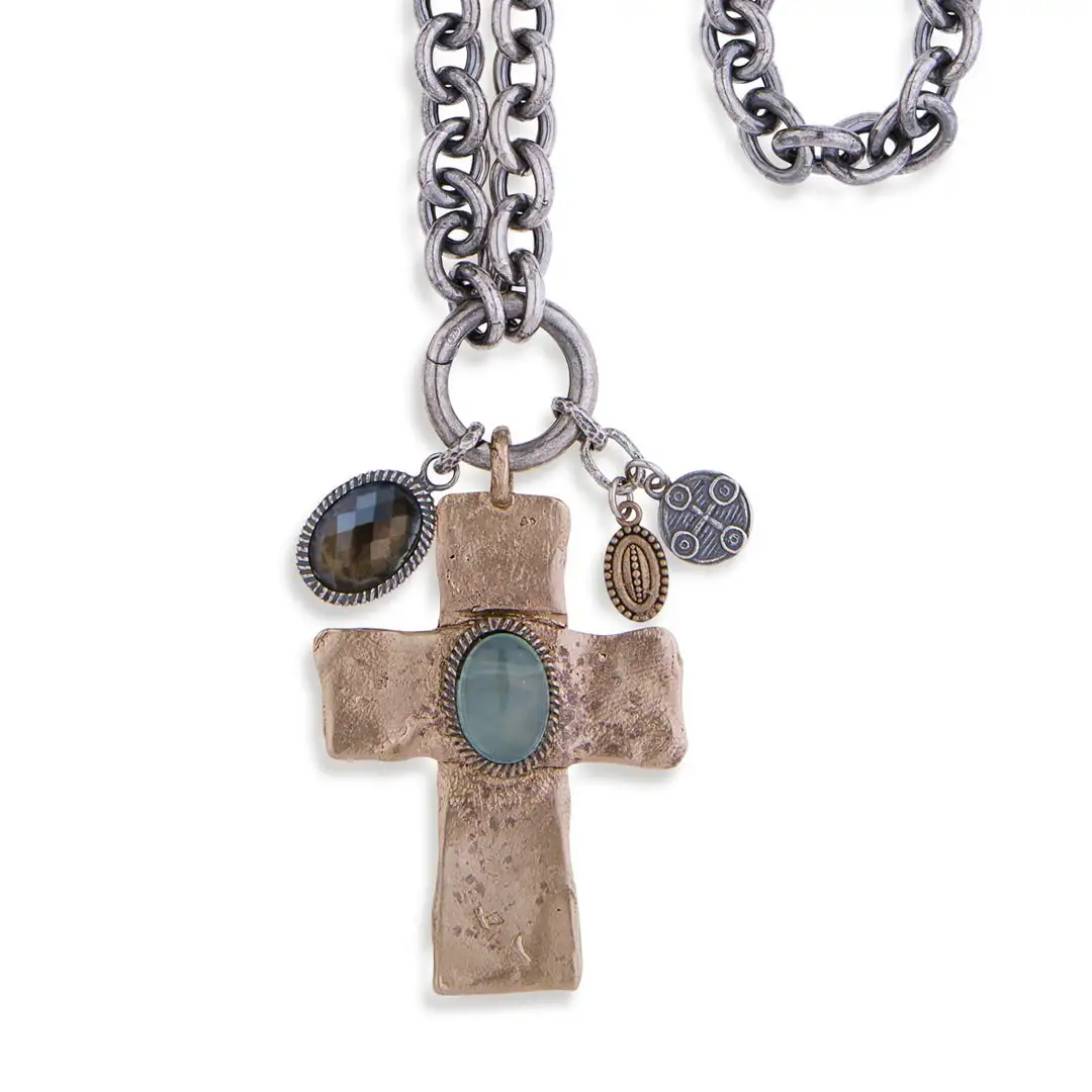Collar Cruz Platadepalo WN102X