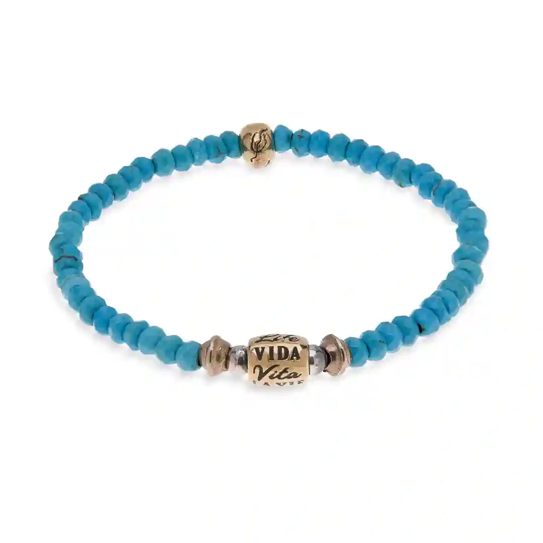Pulsera "Vida" Turquesa BB014T