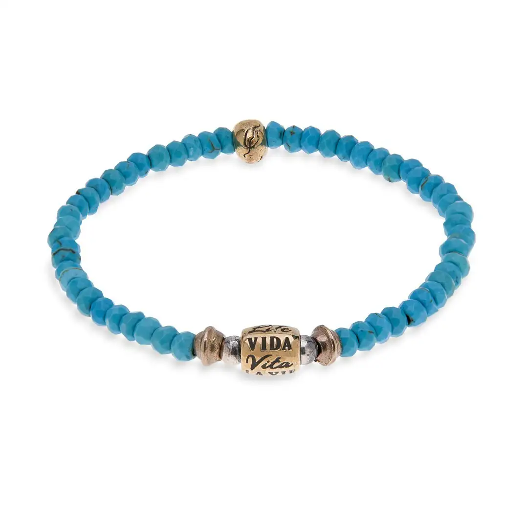 Pulsera "Vida" Turquesa BB014T