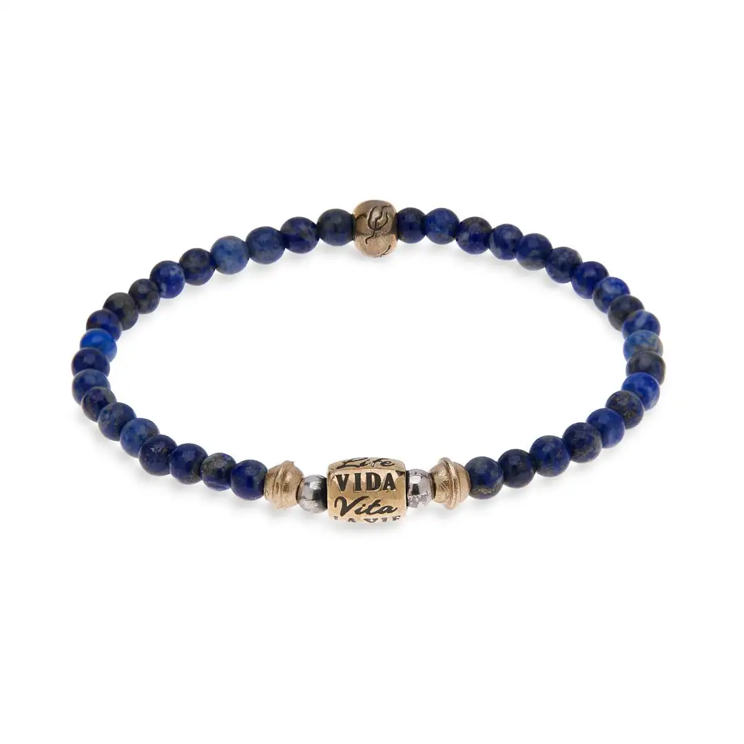 Pulsera "VIDA" lapislázuli BB014A