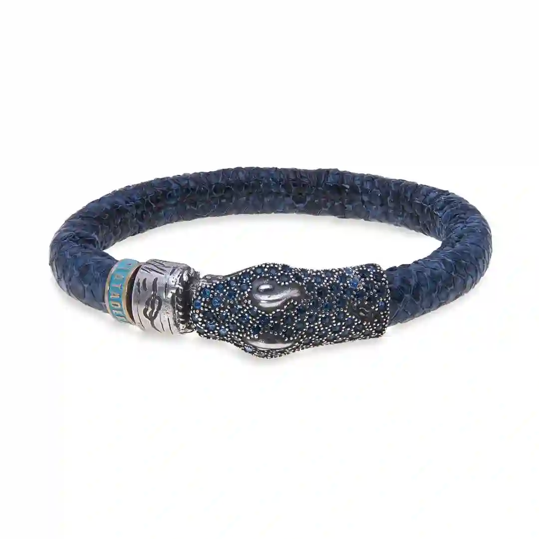 Pulsera Serpiente Platadepalo WB268A