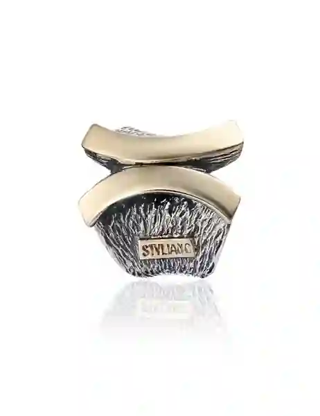 Anillo Gabriela Styliano Plata y Oro