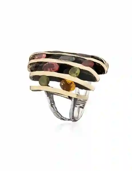 Anillo Gabriela Styliano Turmalinas