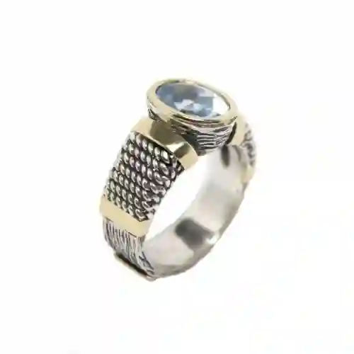 Anillo gabriela styliano topacio
