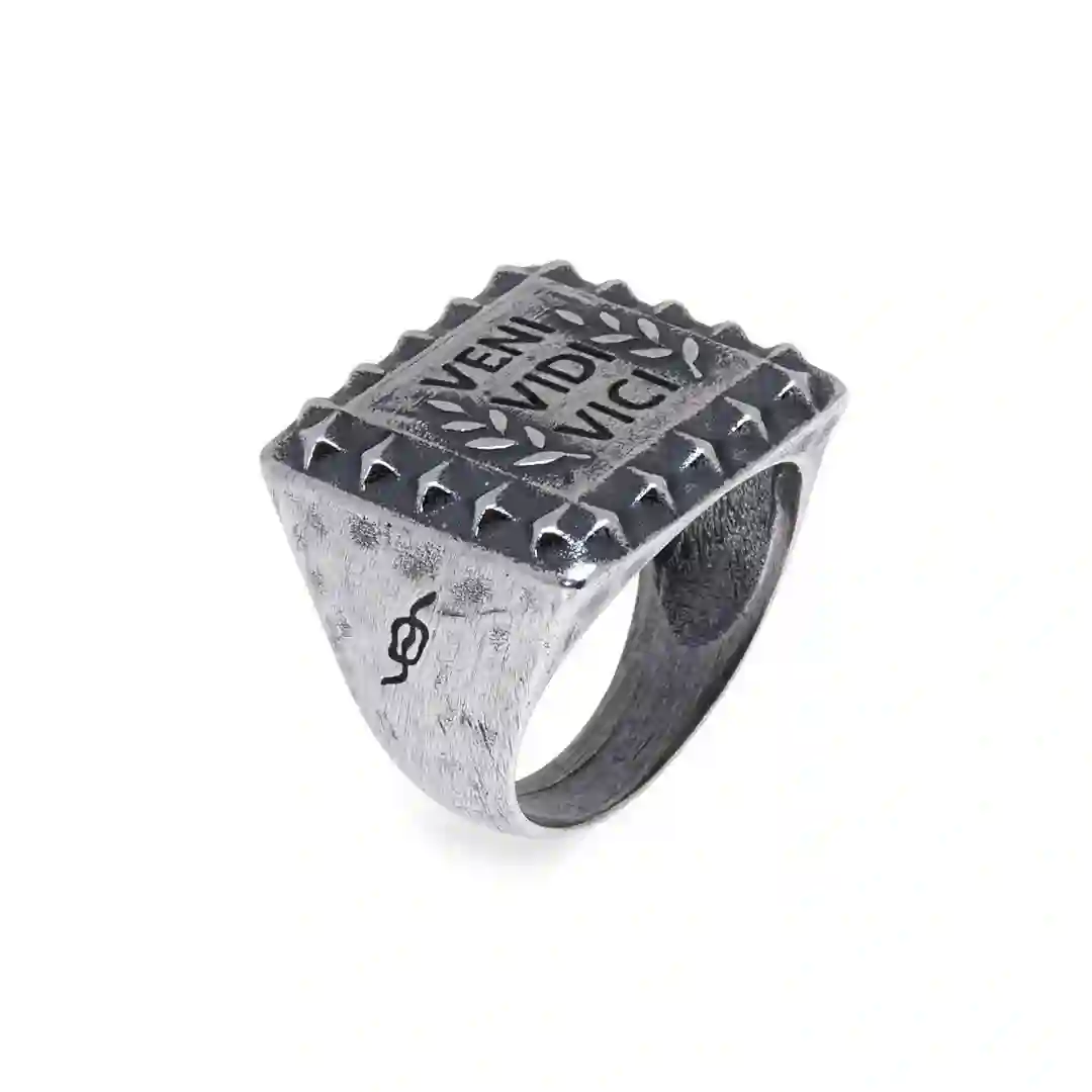 Mr004x Platadepalo Anillos Hombre