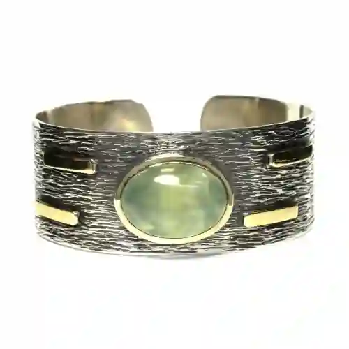 Brazalete Plata y Oro Styliano Esc12