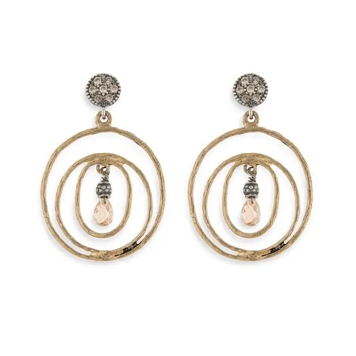 WE086X Pendientes PLATADEPALO