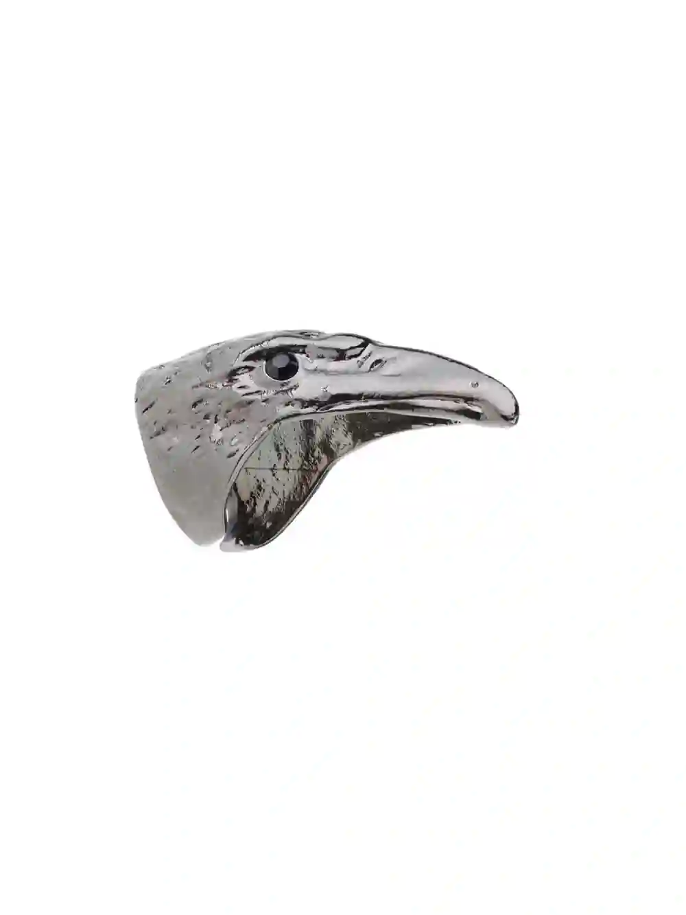 Anillo cuervo rodio