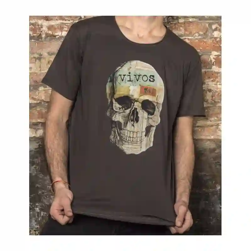 Camiseta se imagina al hombre Vivos