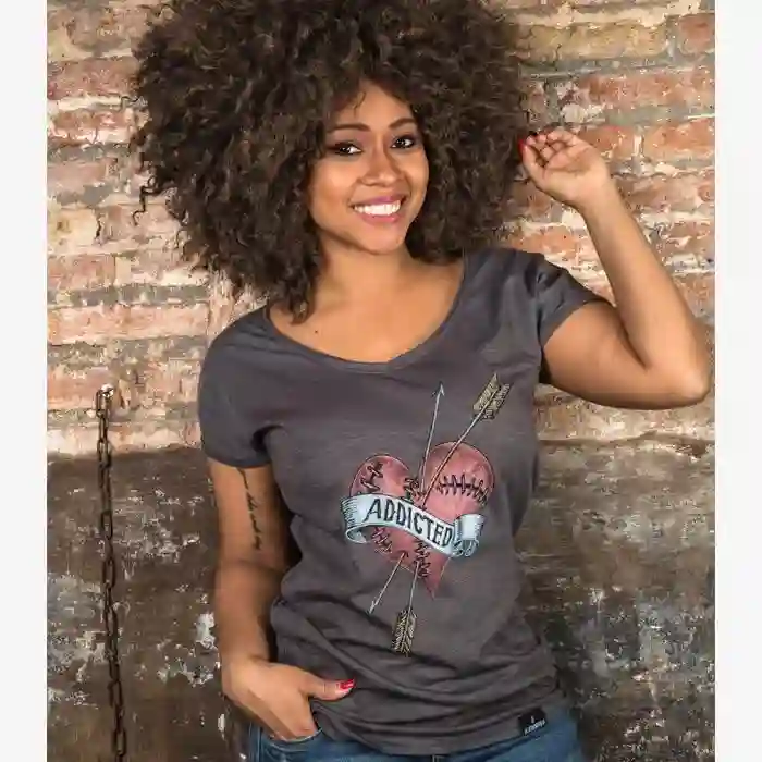 Camiseta Woman Corazón urbano
