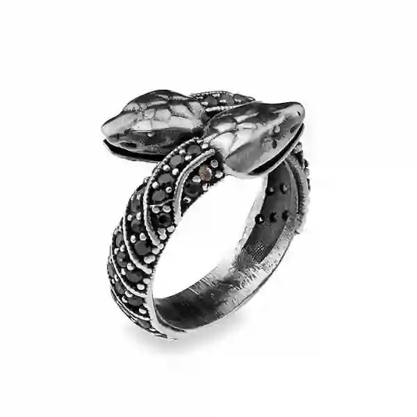 Anillo Serpiente plata ASR3