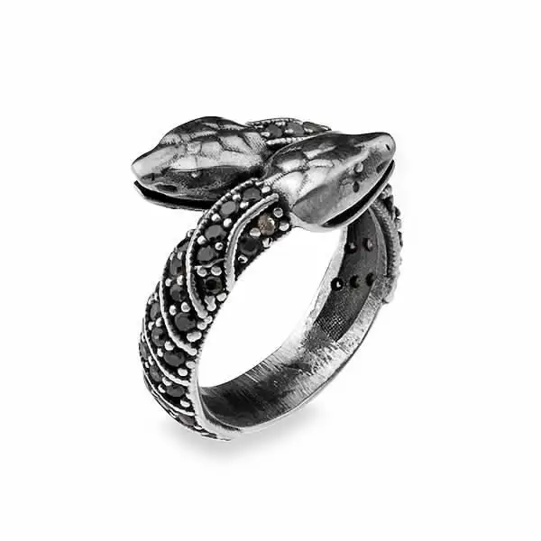 Anillo Serpiente plata ASR3