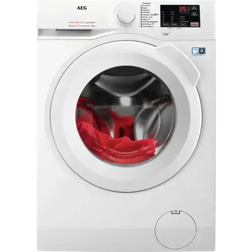 AEG Lavado ProSense - 8kg, 1.200rpm, Class.Energ. A, Inverter - Puerta Blanca, Panel Blanco