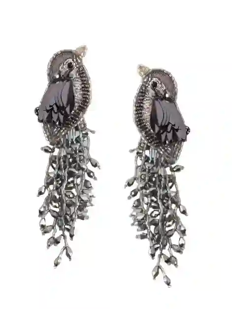Pendientes Martín Pescador Plata