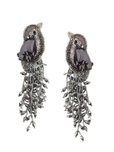 Pendientes Martín Pescador Plata