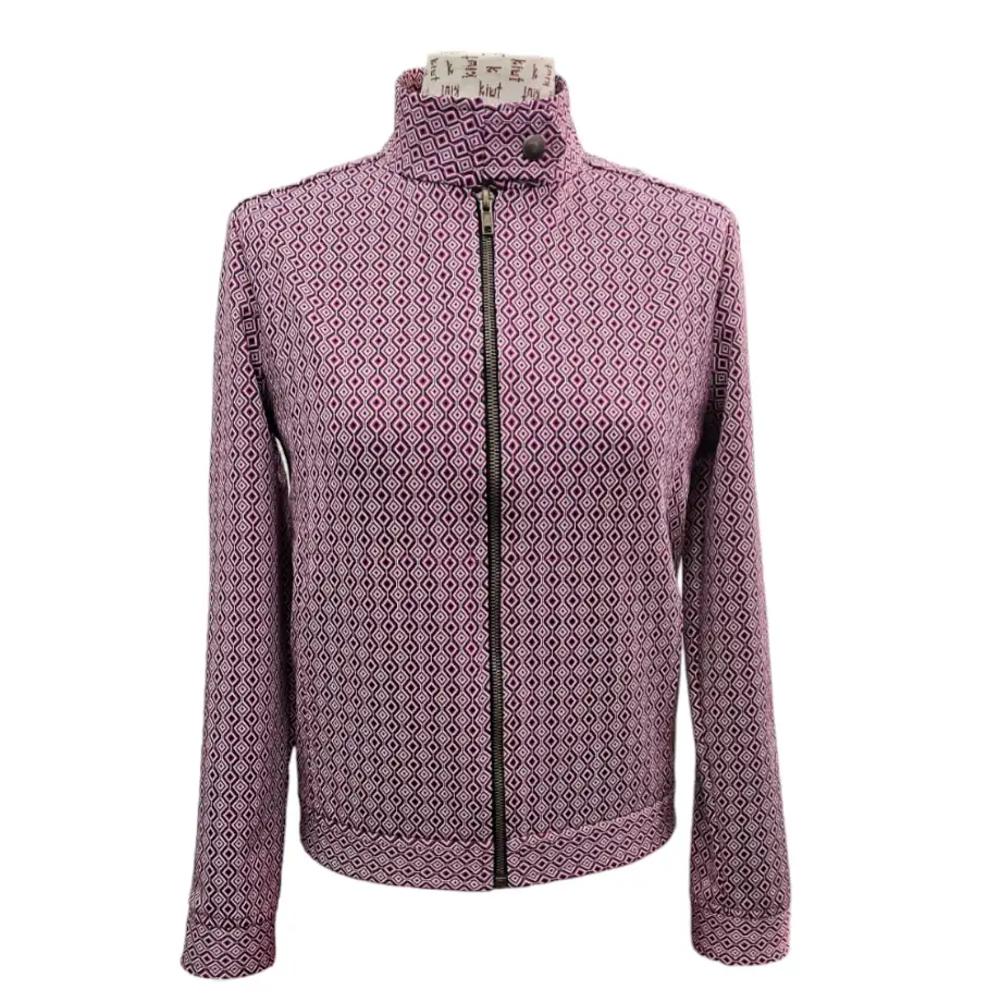 Buganvilla printed bomber - Image 4